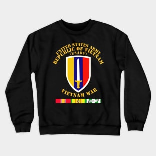 US Army Vietnam - USARV - Vietnam War w SVC Crewneck Sweatshirt